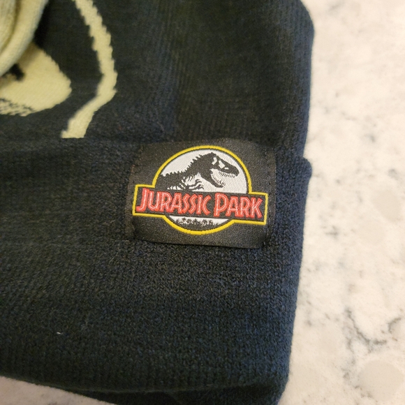 Jurassic Park Cold Weather Hat and Mittens Set Kids Unisex Universal NWT! - Picture 5 of 10
